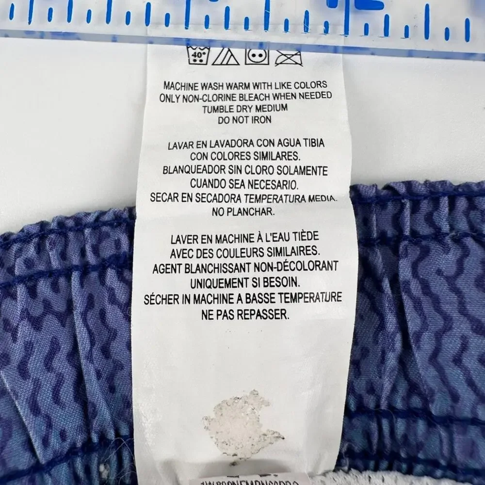 Under Armour Boys Swim Trunks YXL Blue orange Lined Mesh Shorts